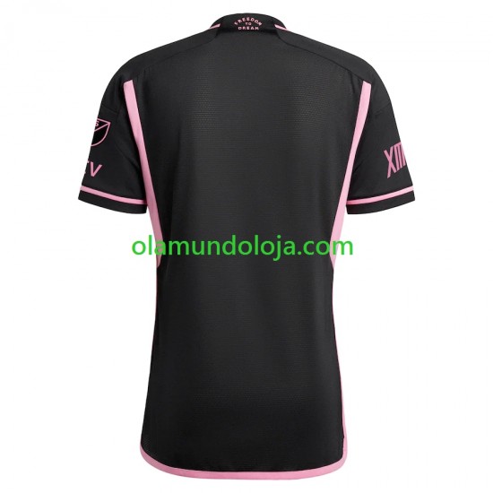 Camisola Inter Miami Homem Equipamento Segundo 2023 Manga Curta